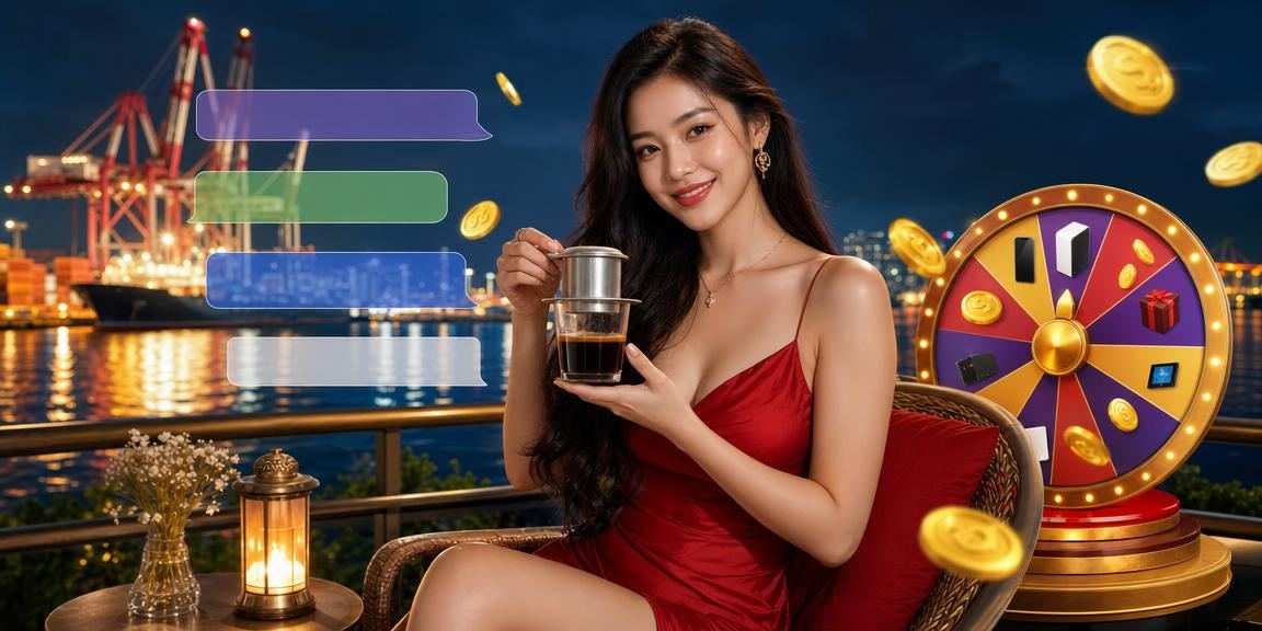 Khung cảnh lễ hội rút thăm may mắn tại Hải Phòng cùng hình ảnh cà phê Việt Nam